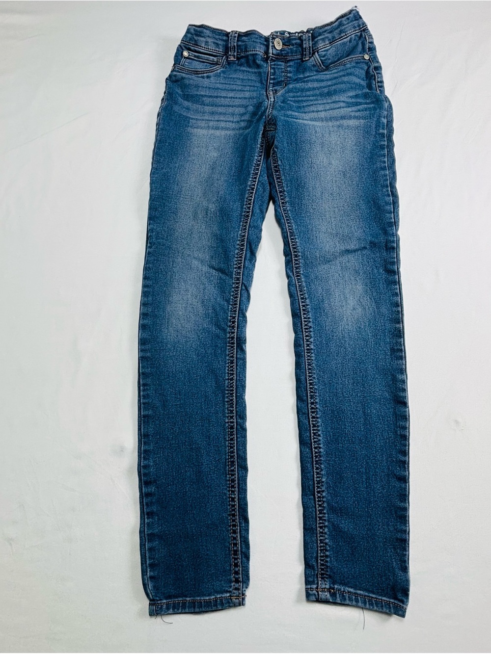 Classic Women's Blue Denim Jeans - Slim Straight K140